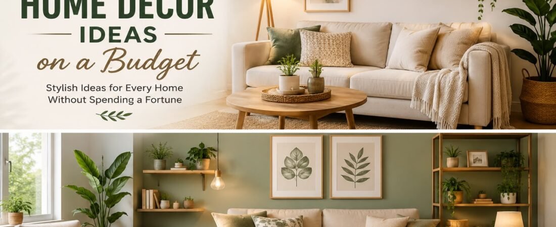 Home Decor Ideas on a Budget: 10 Easy Ways to Style Your Home