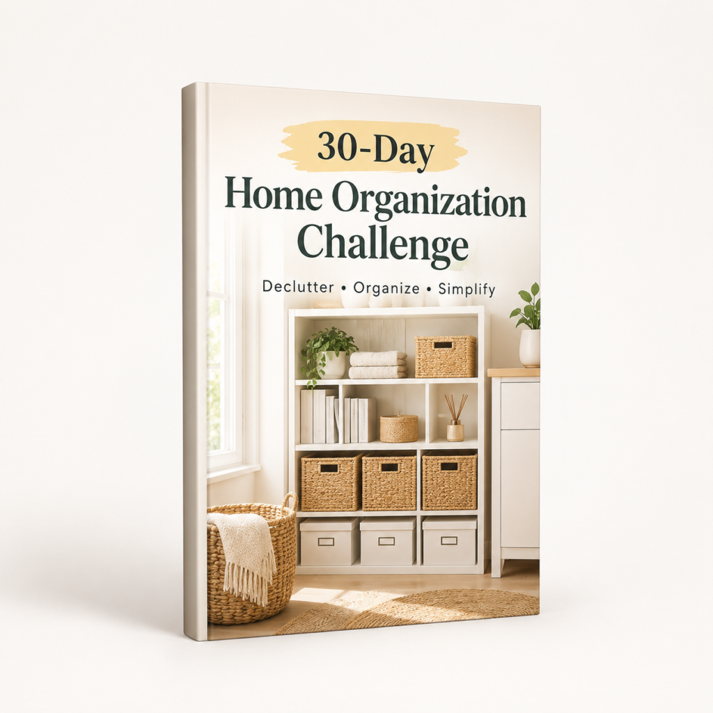 30-Day Home Organization Challenge ebook cover